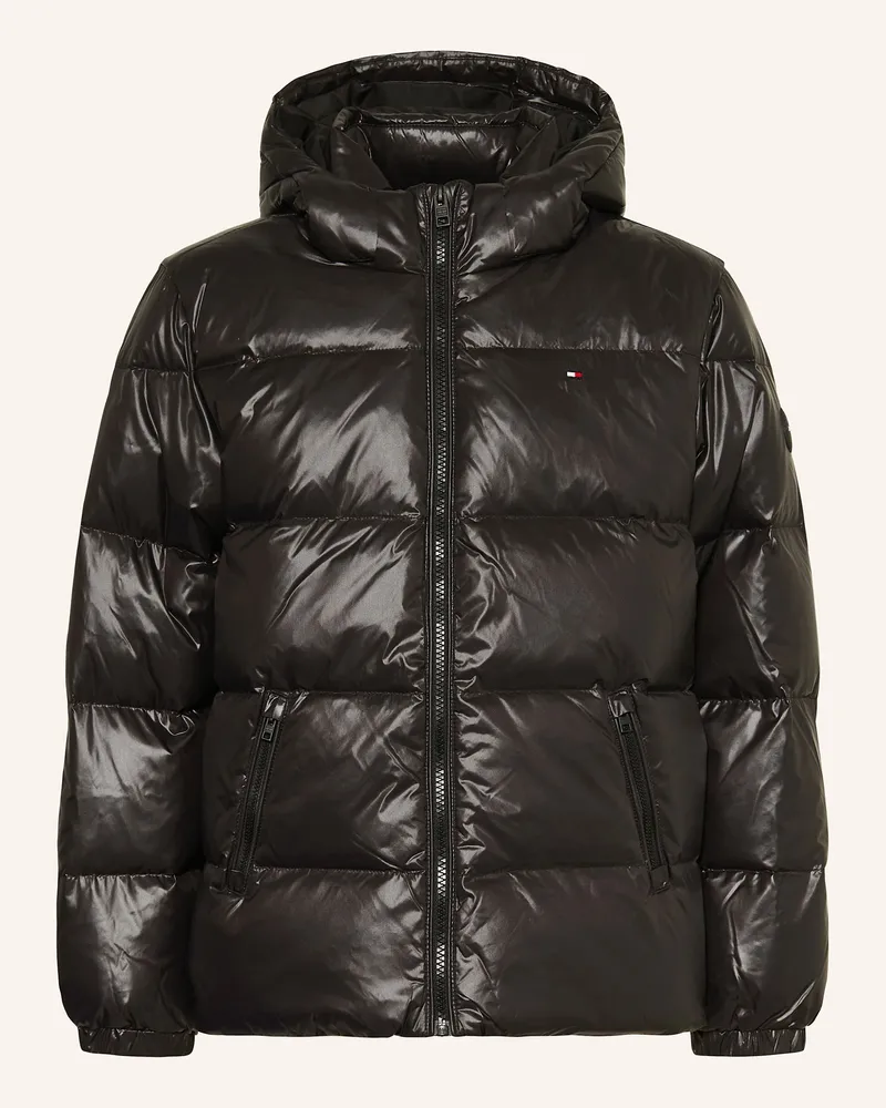 Tommy Hilfiger Daunenjacke schwarz Schwarz