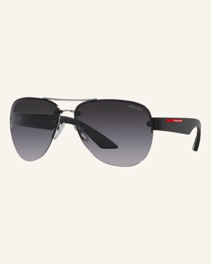 Prada Sonnenbrille Ps 55ys silber 1bc09u