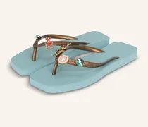 Flip Flop Flore Square Grande blau