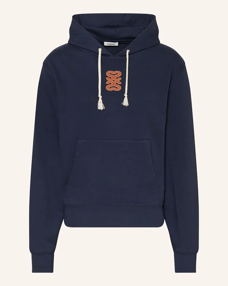 Sandro Hoodie Dunkelblau