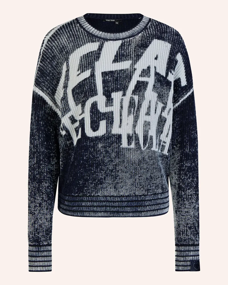 MARC AUREL Pullover blau Dunkelblau
