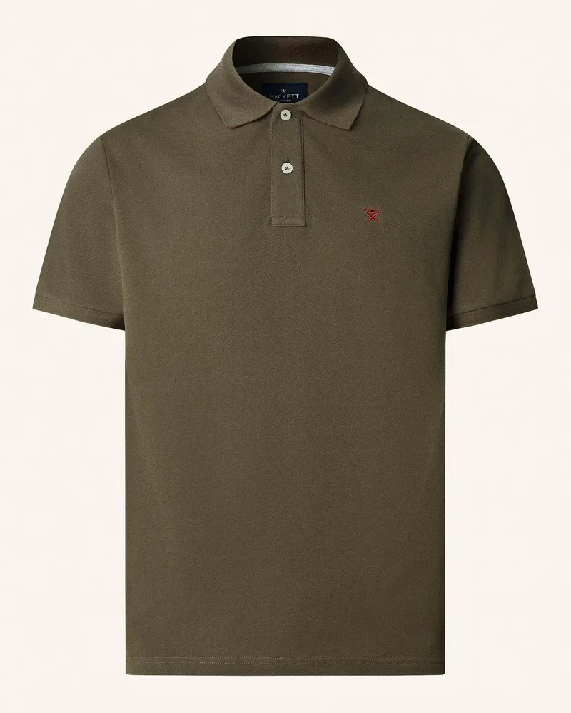Hackett Poloshirt SLIM FIT LOGO Grün