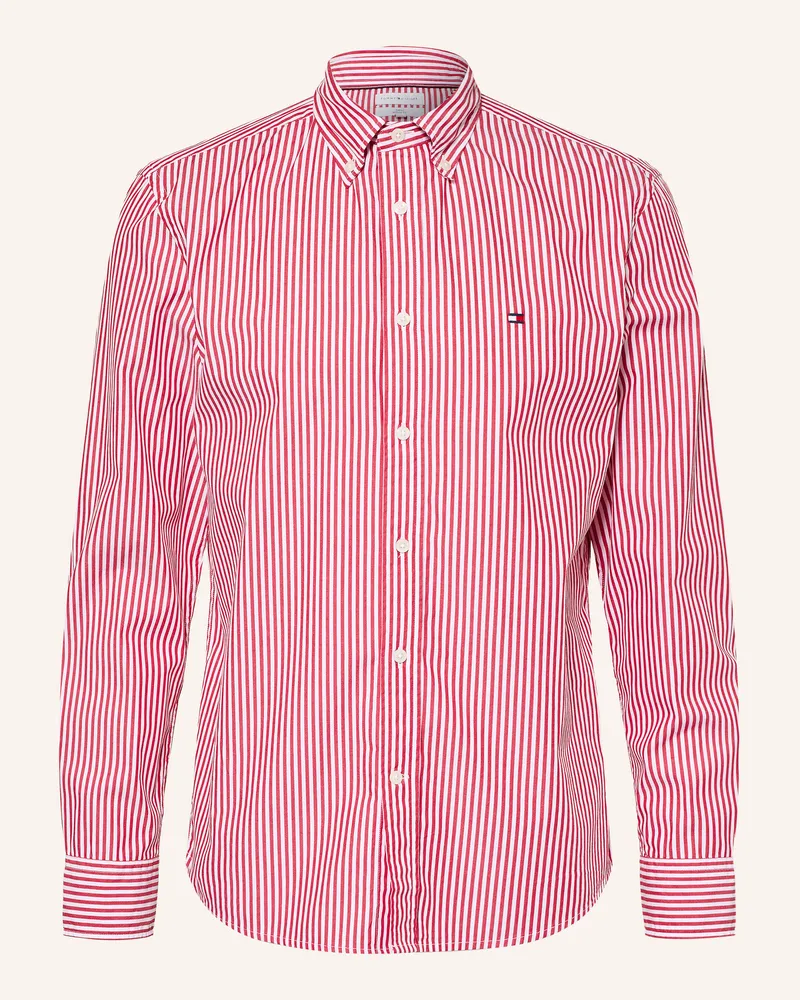 Tommy Hilfiger Hemd Regular Fit rot Rot