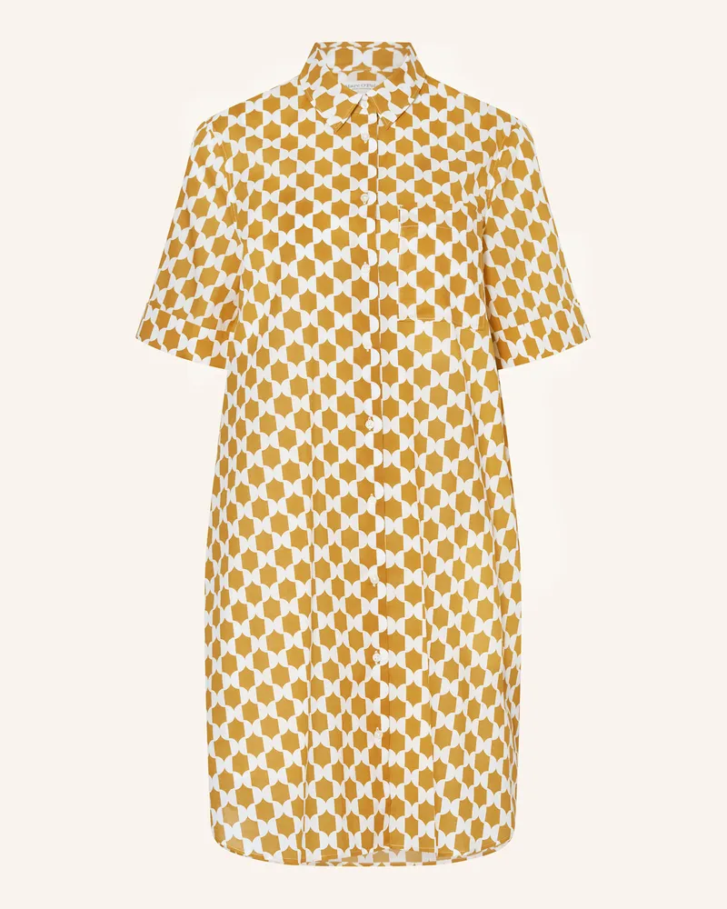 Marc O'Polo Hemdblusenkleid Dunkelorange