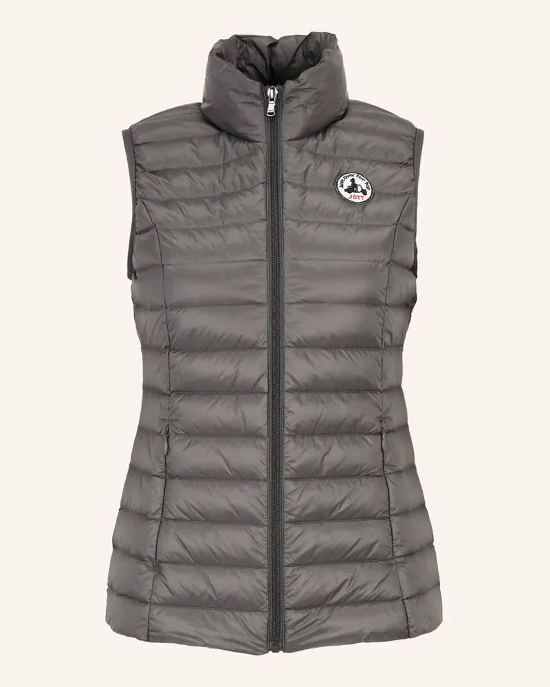 JOTT Lightweight-Daunenweste SEDA Dunkelgrau