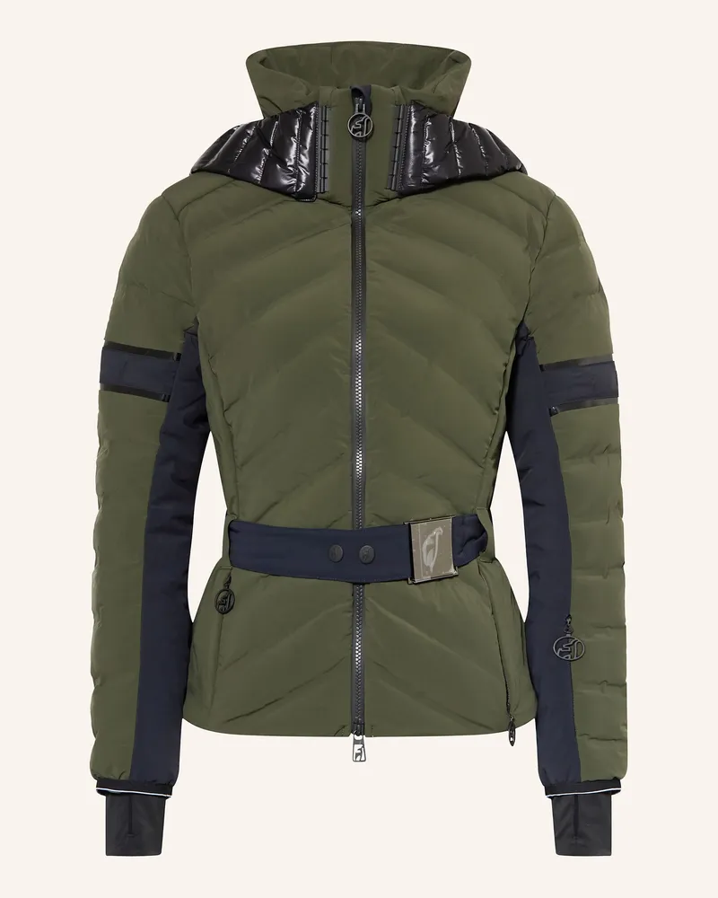 Picture Daunen-Skijacke CORINNE Dunkelgrün