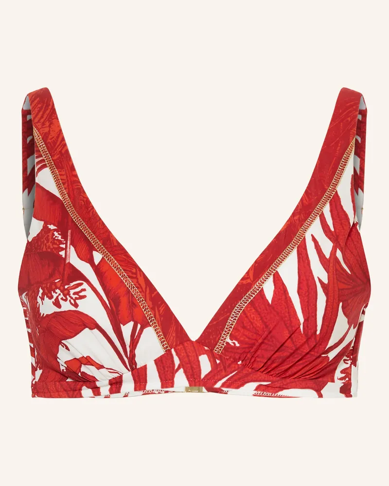 Maryan Mehlhorn Bügel-Bikini-Top Palmaria rot Rot