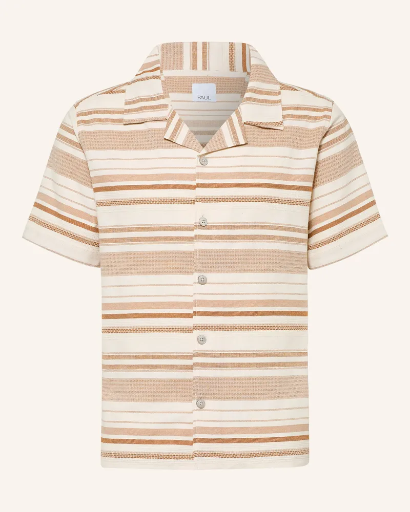 paul Resorthemd Comfort Fit beige Creme