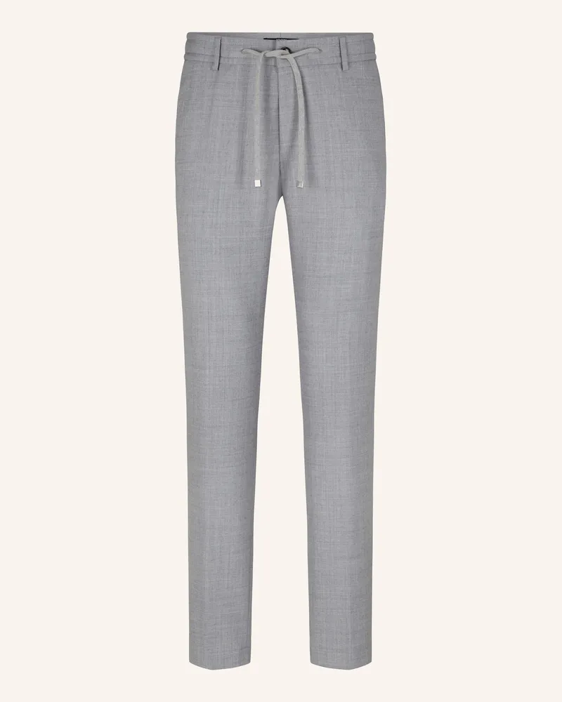 JOOP! Stoffhose Slim Fit Hellgrau