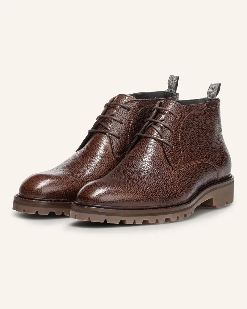 Floris van Bommel Schnürboots STURDI 01 Braun