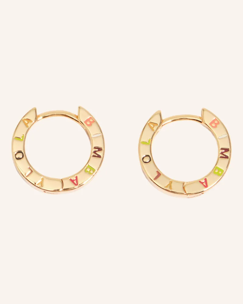 BIMBA Y LOLA Creolen gold Gold