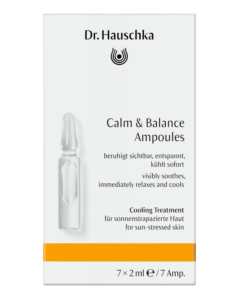 Dr. Hauschka Calm & Balance Ampoules Nachtpflege-Ampullen (7 x 2ml) 14 ml 