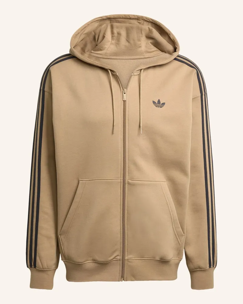 adidas ADIDAS ADICOLOR OVERSIZE KAPUZENJACKE Beige