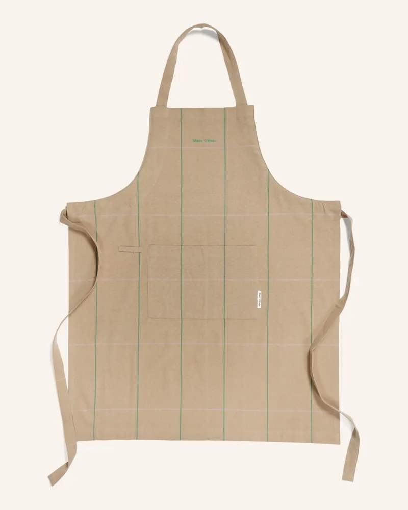Marc O'Polo Schürze beige Hellbraun