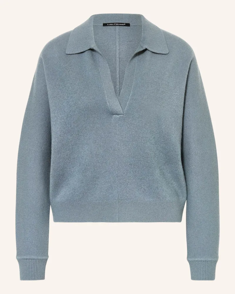 Luisa Cerano Pullover Blaugrau
