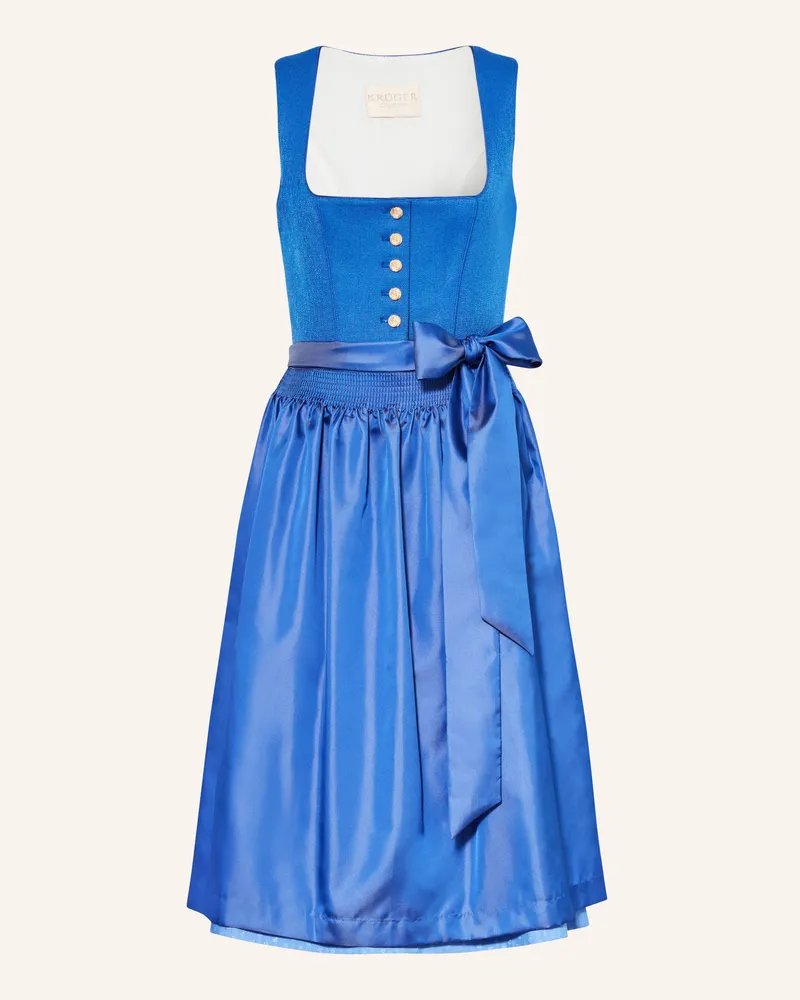 Krüger Dirndl Oda blau Blau
