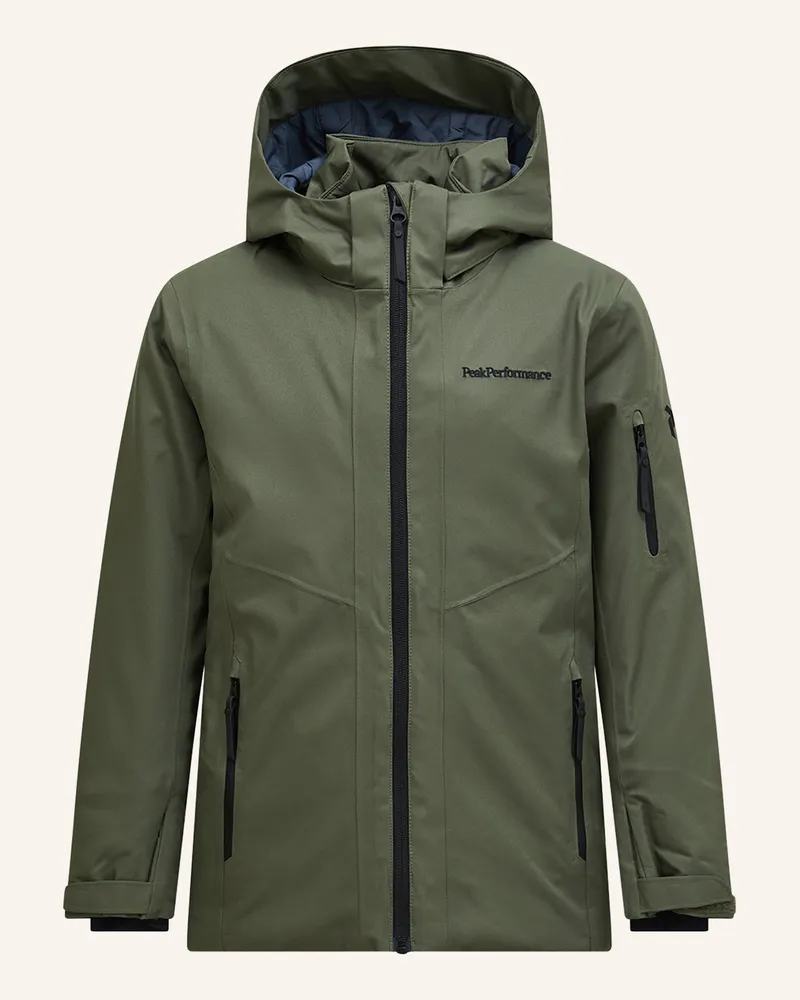 Peak Performance Jr Maroon Hipe® 2l Insulated Shell Jacket Skijacke gruen Oliv