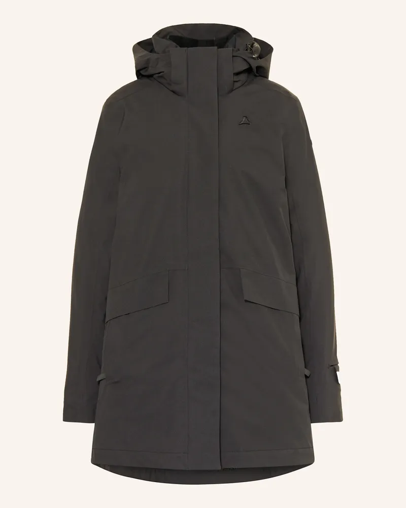 Schöffel 2-in-1-Jacke BORKOL Schwarz