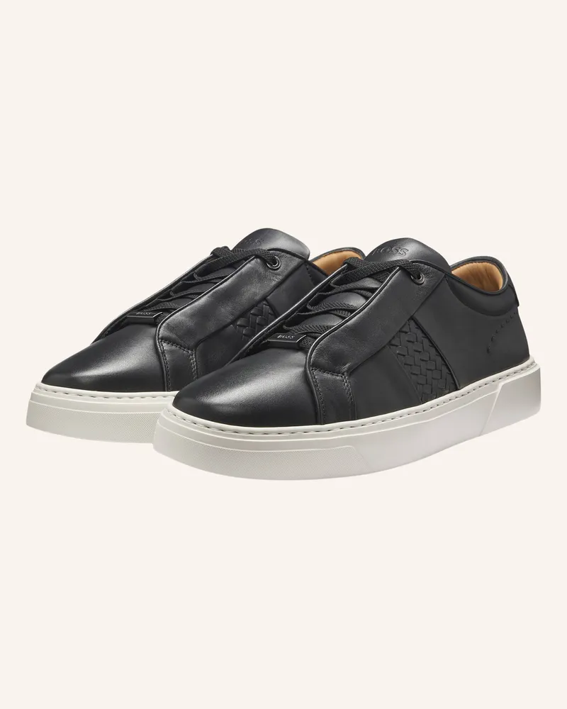HUGO BOSS Sneaker Gary_Tenn_Ltelwv schwarz Schwarz