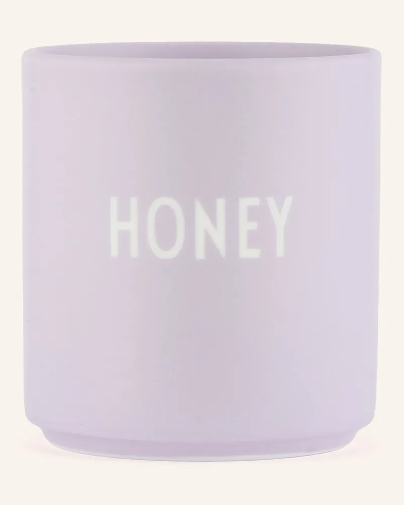 DESIGN LETTERS Becher lila Helllila