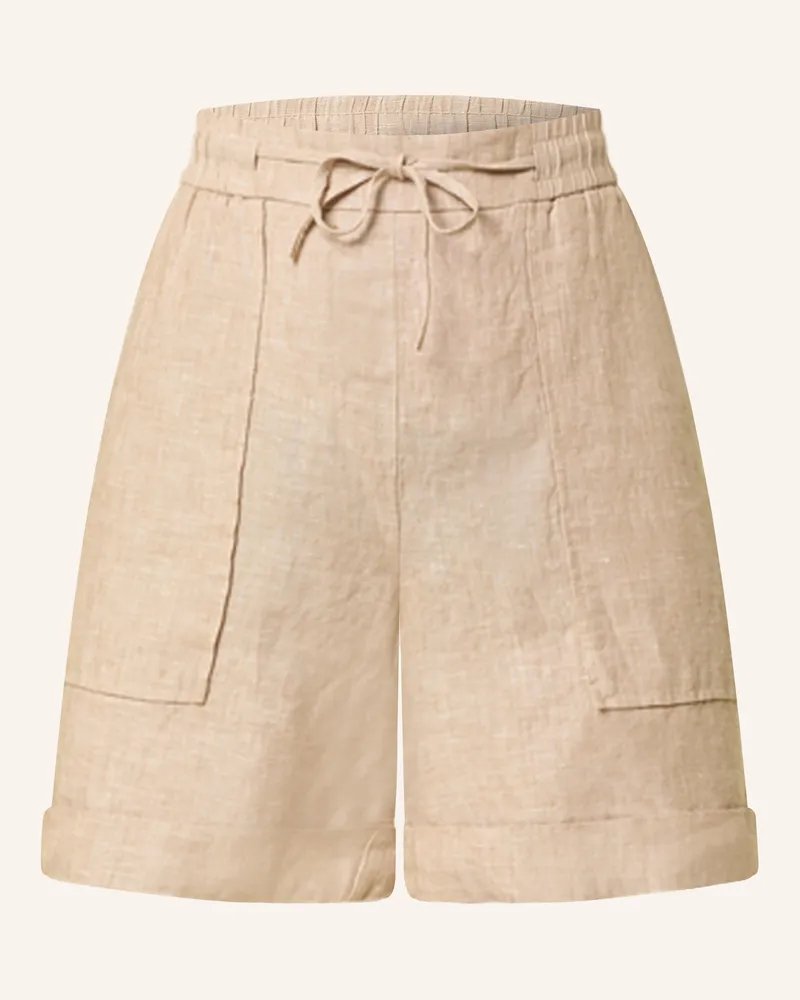 OPUS Leinenshorts MELANE Creme