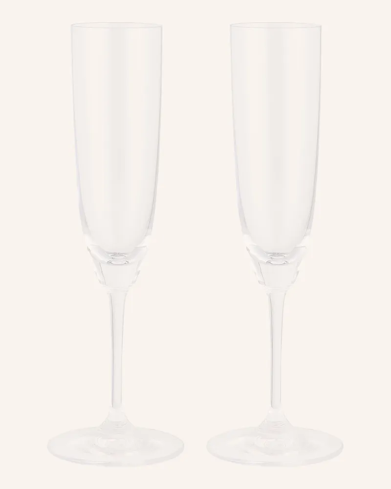 Riedel 2er-Set Champagnergläser Vinum Champagne weiss Weiss