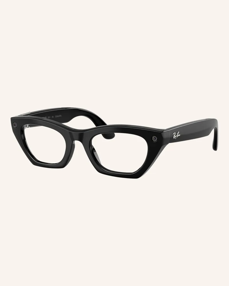 Ray Ban Smart Glasses rw4015 Meta Zena schwarz Schwarz