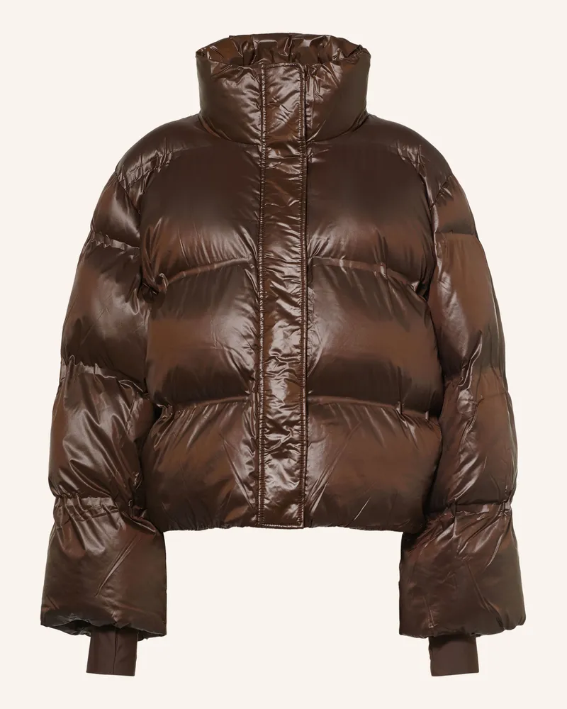 Neo Noir Steppjacke Rhea braun Dunkelbraun