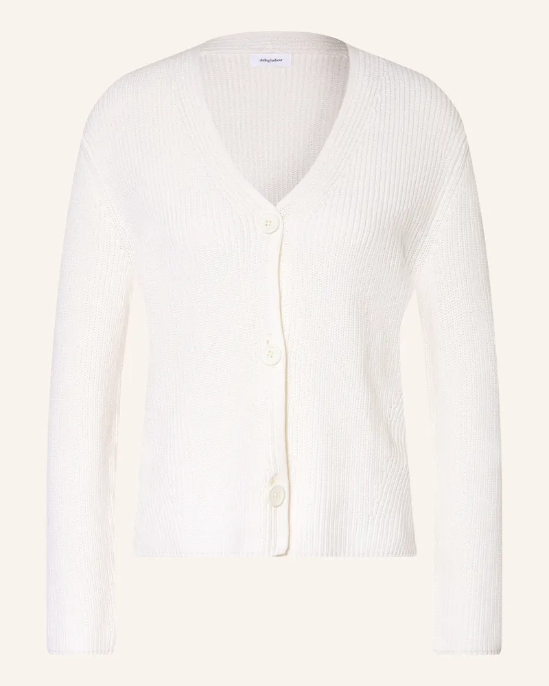 Darling Harbour Strickjacke White