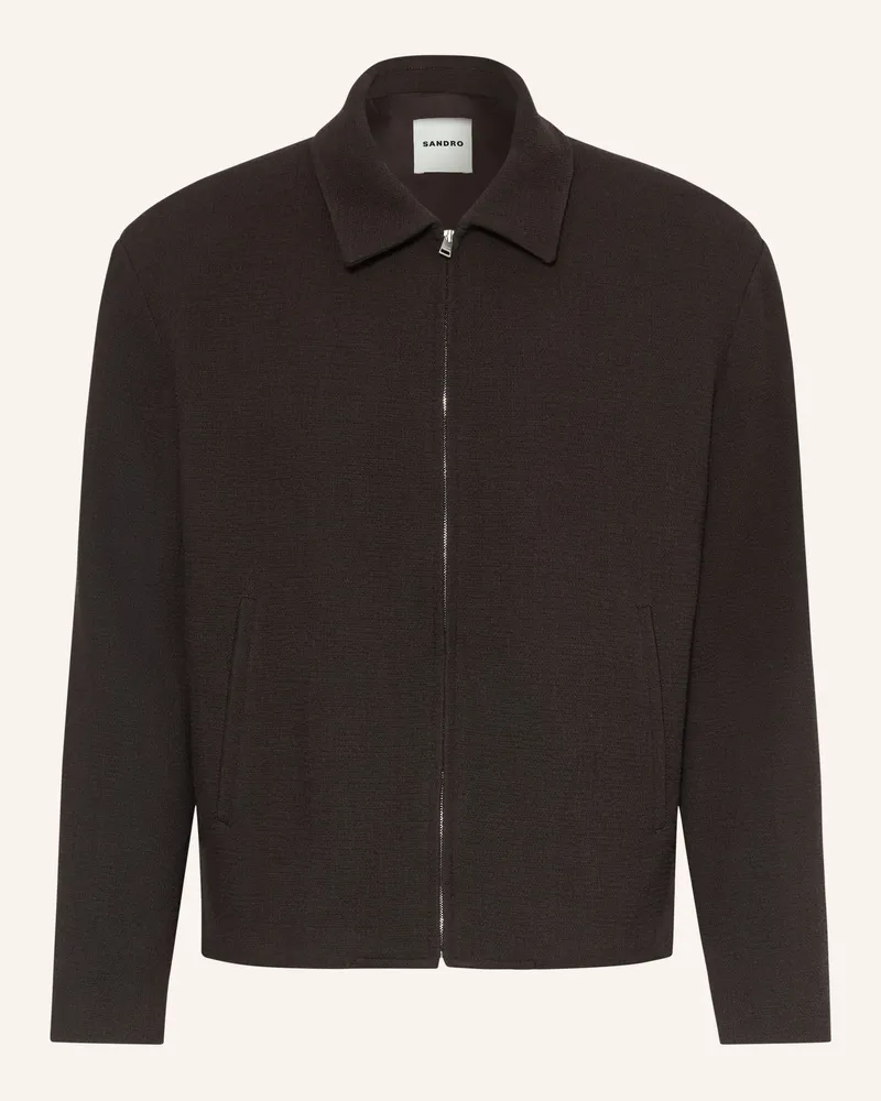 Sandro Overjacket braun Schwarz