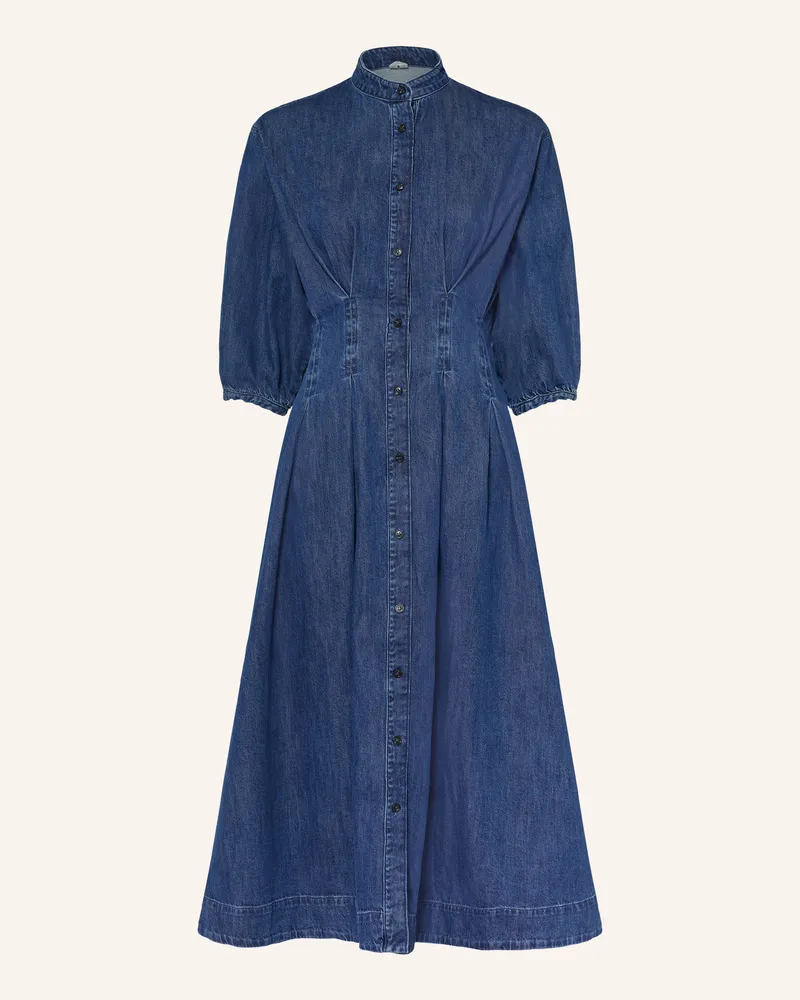 Arket Jeanskleid Mit 3/4-Arm blau Dunkelblau