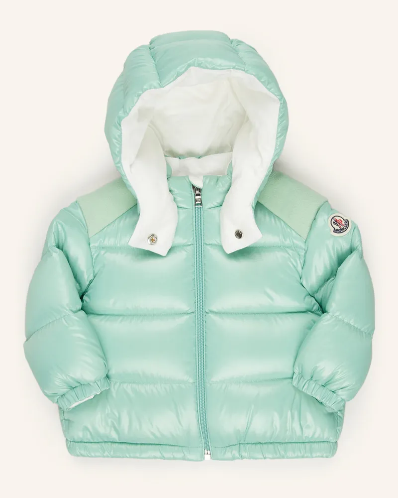 Moncler Daunenjacke VALYA mit abnehmbarer Kapuze Mint