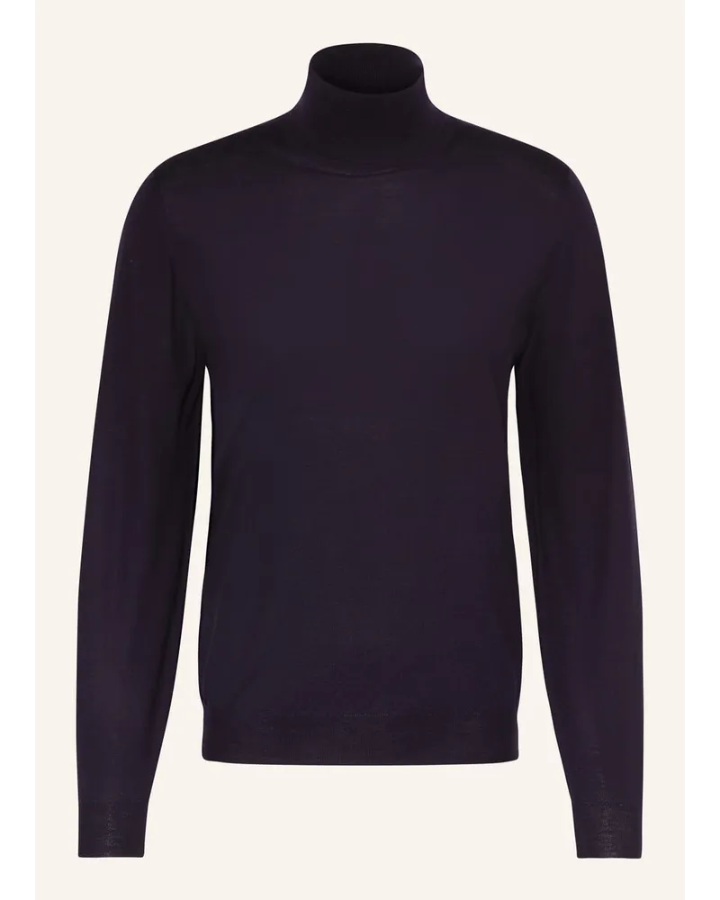 Fedeli Rollkragenpullover Blau