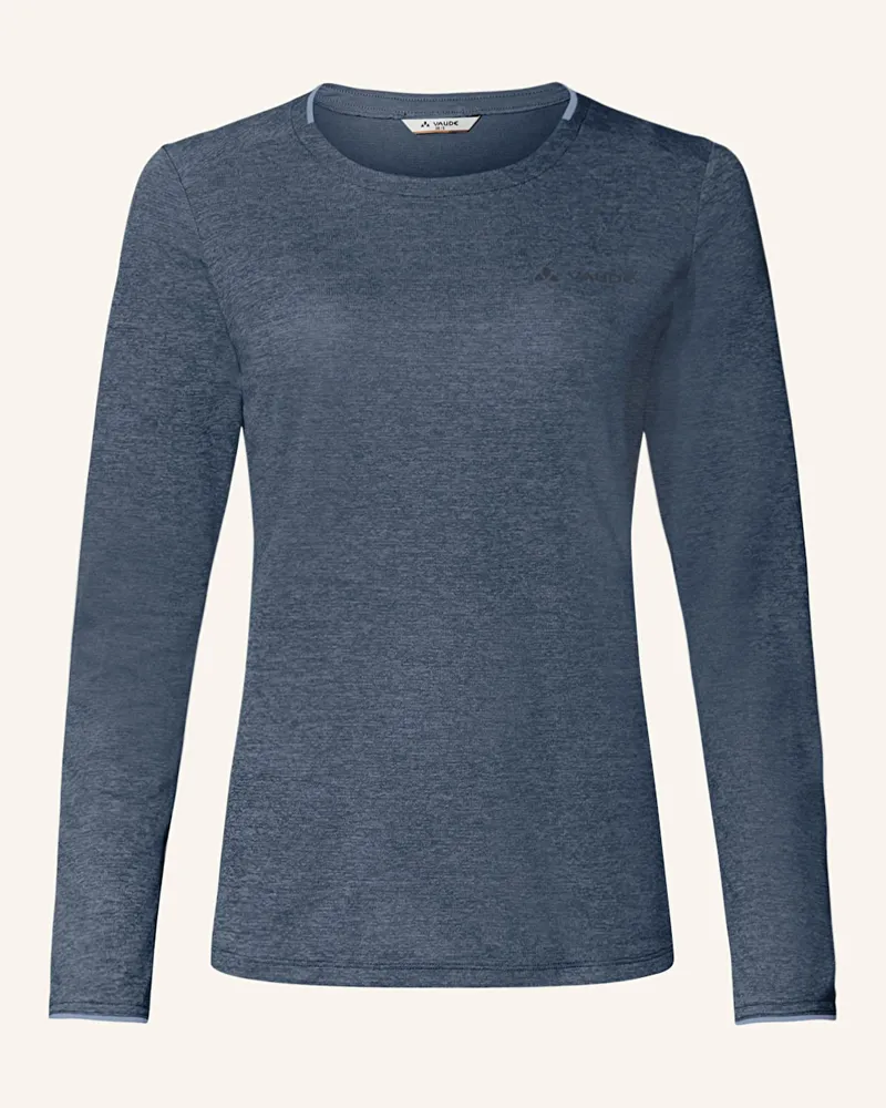 Vaude Longsleeve Essential blau Dunkelblau