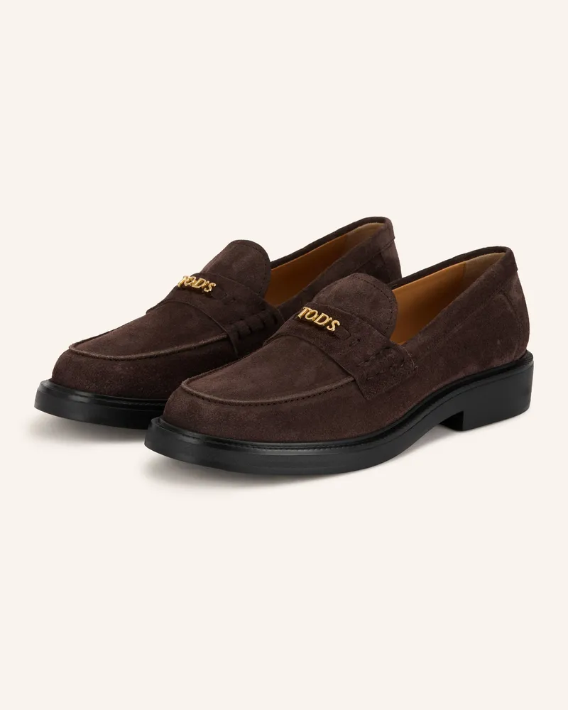 TOD'S Loafer braun Dunkelbraun