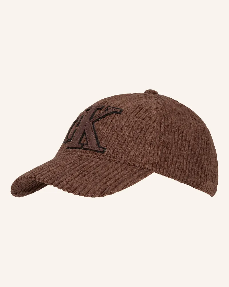 Calvin Klein Cord-Cap Braun