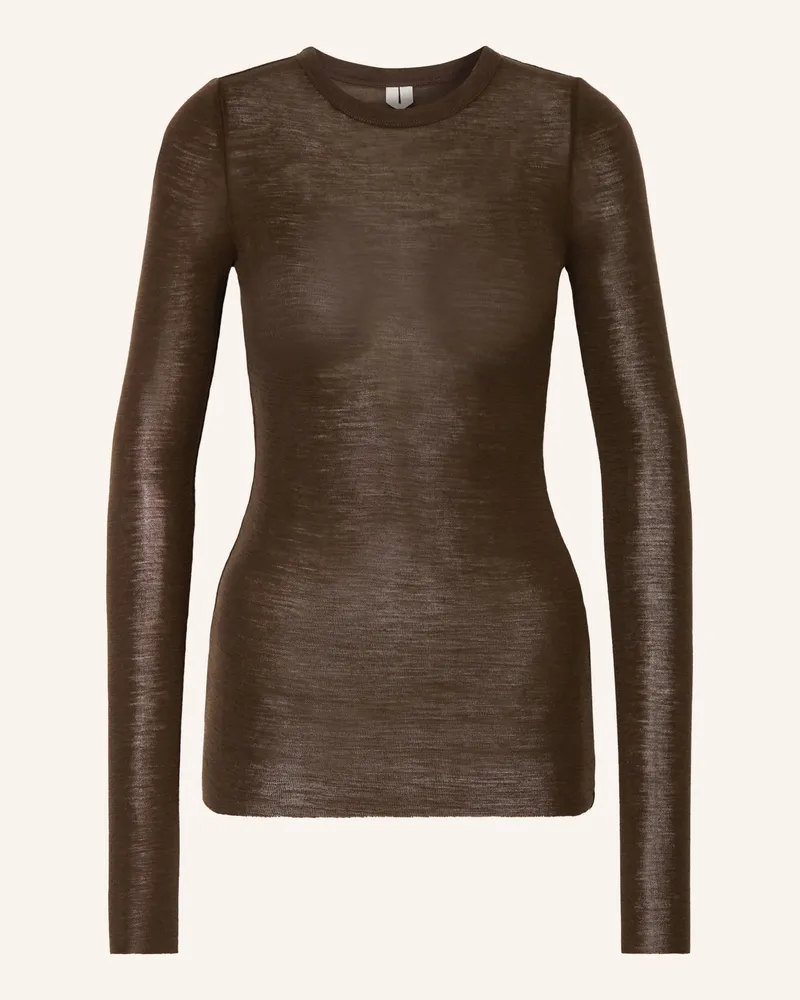 Arket Longsleeve Dunkelbraun