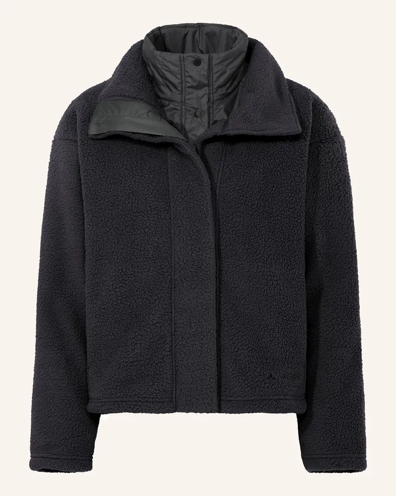 Vaude 2-In-1-Jacke schwarz Schwarz