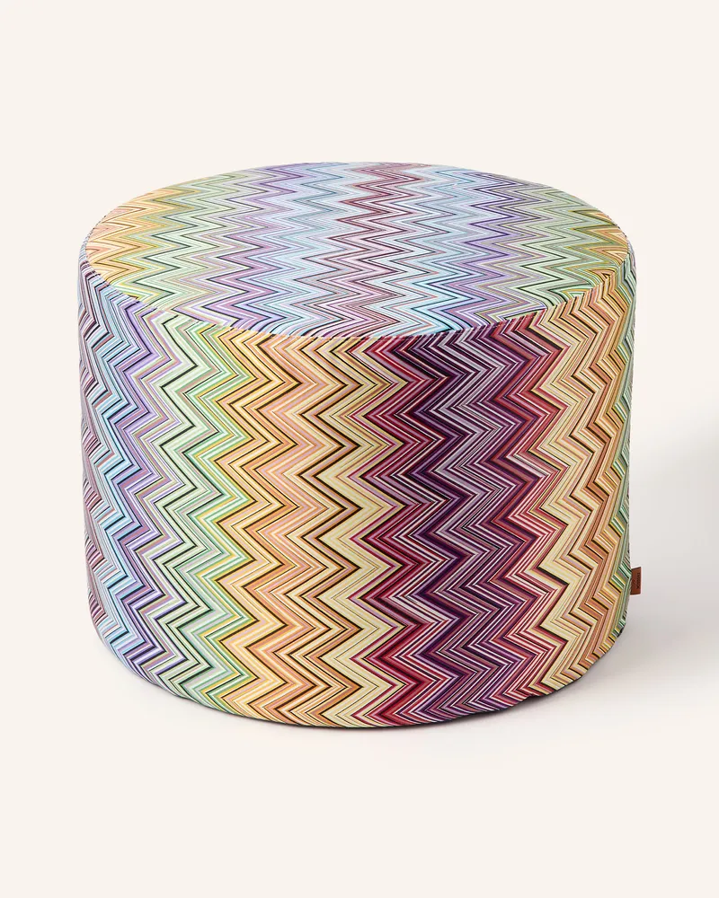 Missoni Home Pouf Jarris rot Dunkelrot