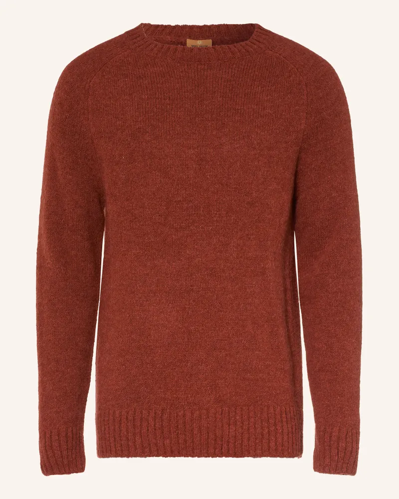 Mos Mosh Pullover Mmgcarlos Mit Alpaka rot Rot
