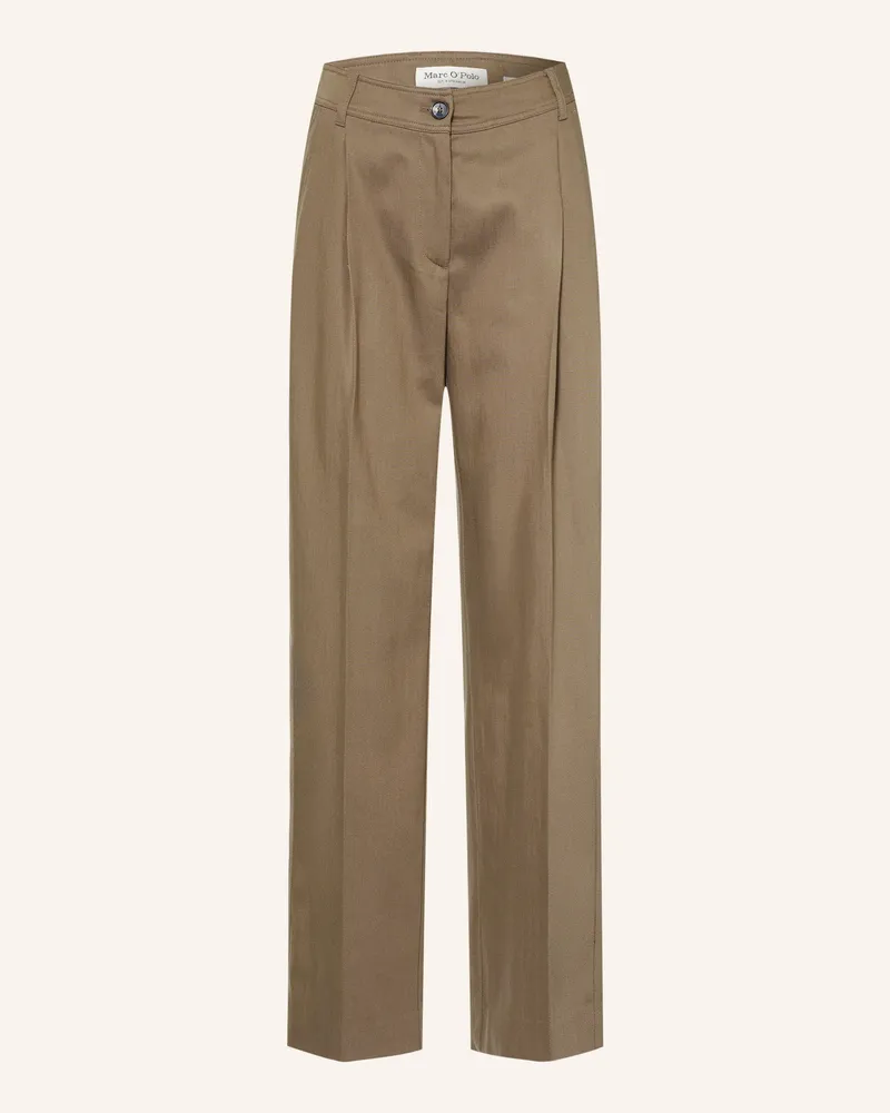 Marc O'Polo Marlenehose beige Taupe