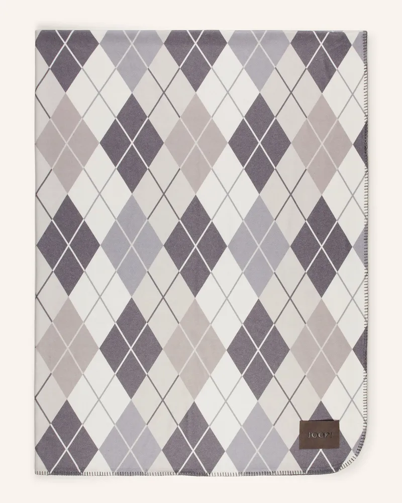 JOOP! Plaid JOOP! SOFT Hellgrau