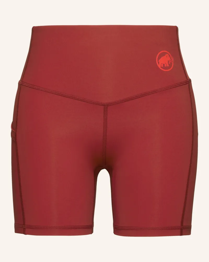 Mammut Massone Short Tights Women Rot