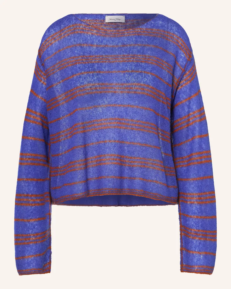 American Vintage Pullover Bodyrow blau Dunkelblau