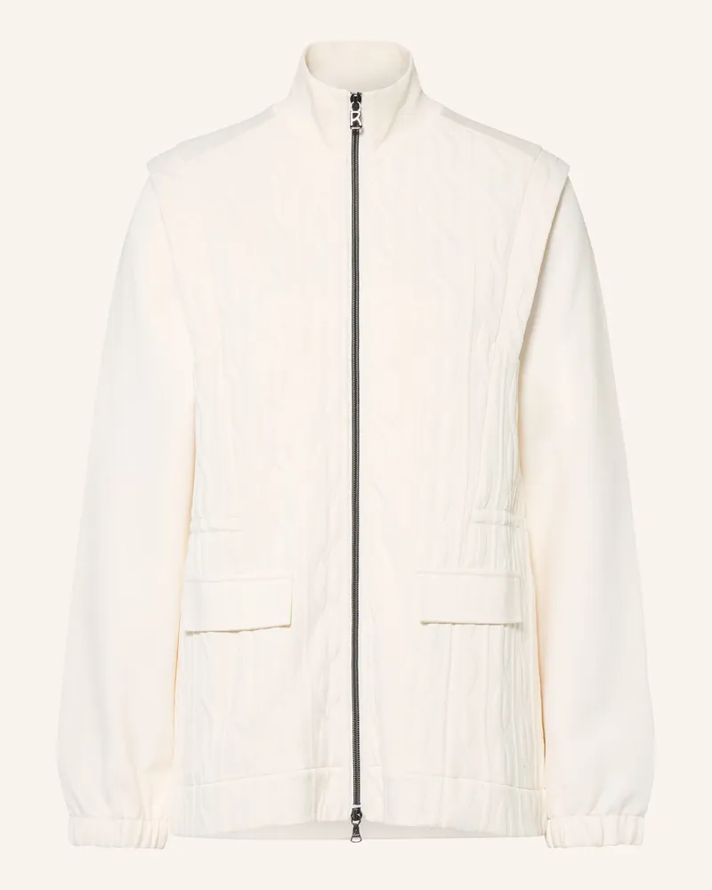 Bogner Sweatjacke Katalina Im Materialmix weiss Weiss