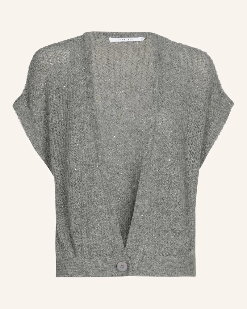 Xandres Cardigan AYDA Grau