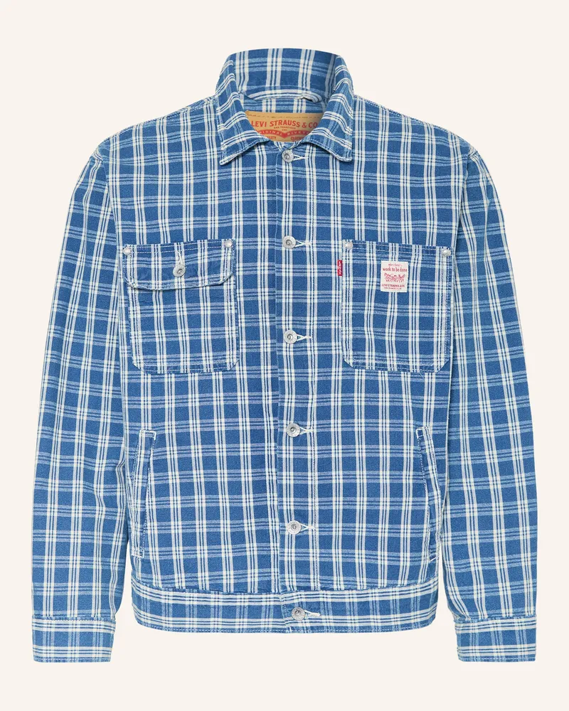Levi's Overjacket SUNRISE TRUCKER Blau