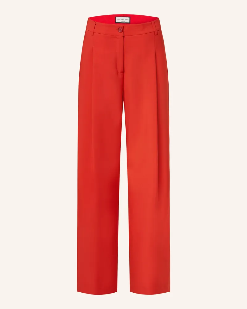 SEM PER LEI Marlenehose Rot