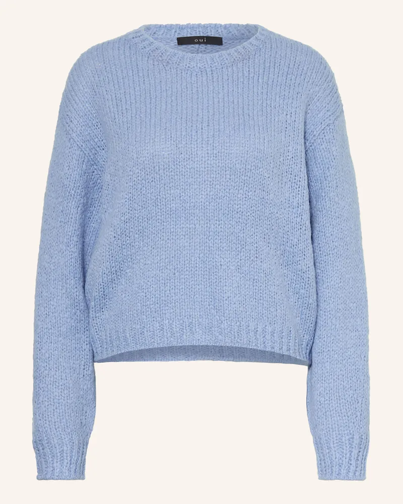 Oui  Pullover blau Hellblau