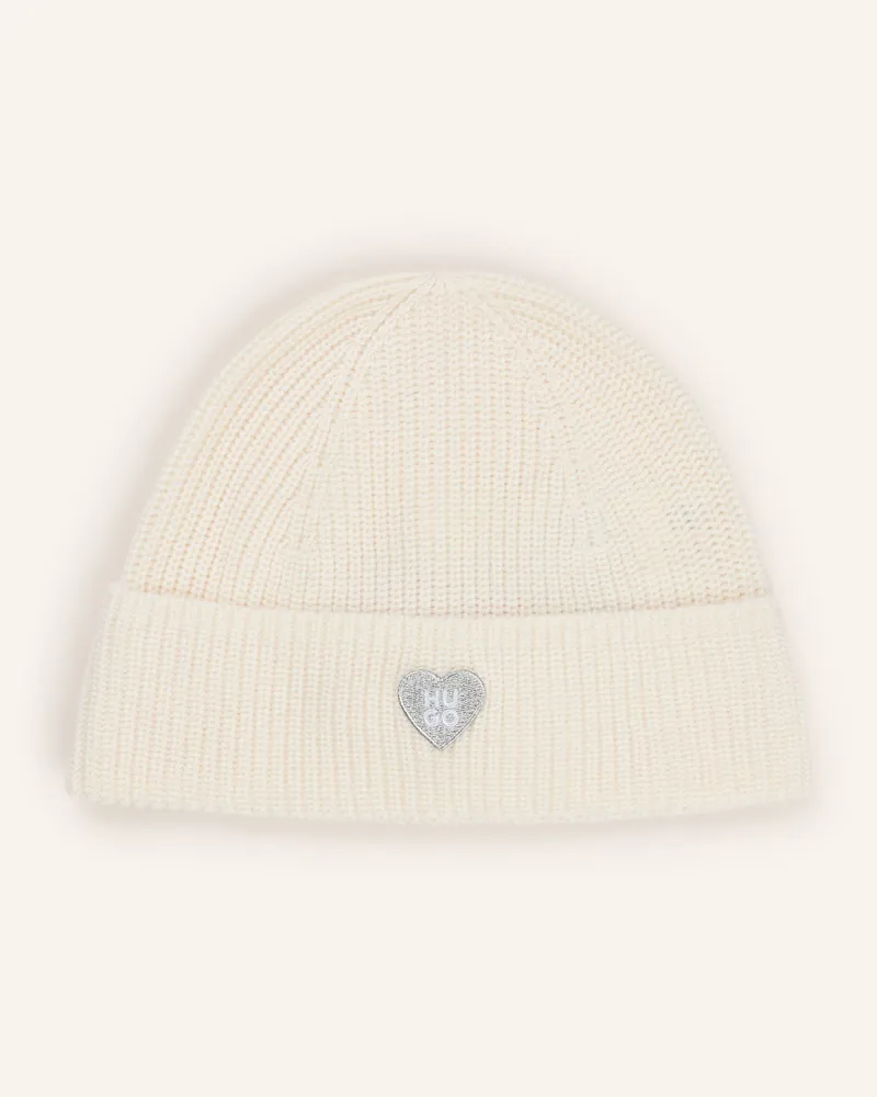 HUGO BOSS Mütze Sentialy weiss Creme